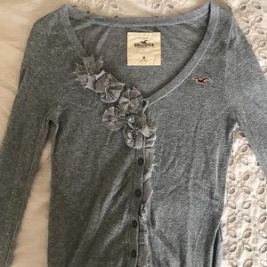 Light Button-Up Sweater